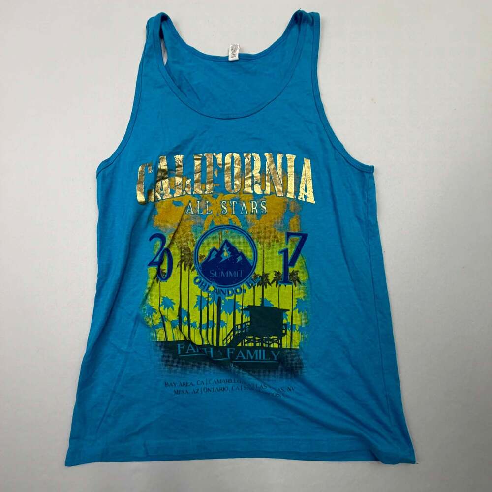 California All Stars 2017 Summit Orlando Faith & Family Graphic Tank Top
